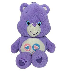 Care Bears Share Bear Purple Teddy Bear 20 Inch